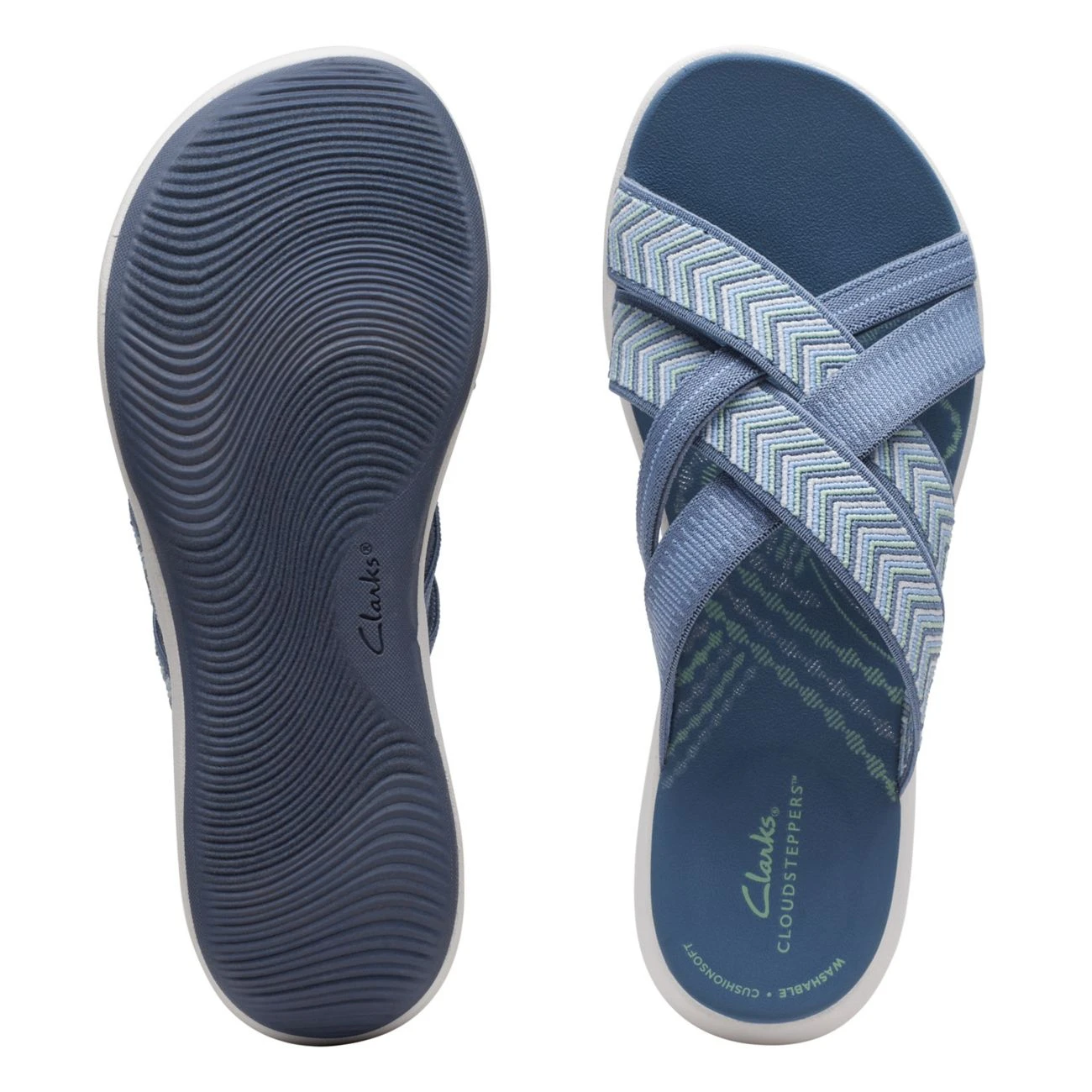 Clarks Mira Grove Denim Blue 9 Clarks Mira Grove Denim Blue - Image 7