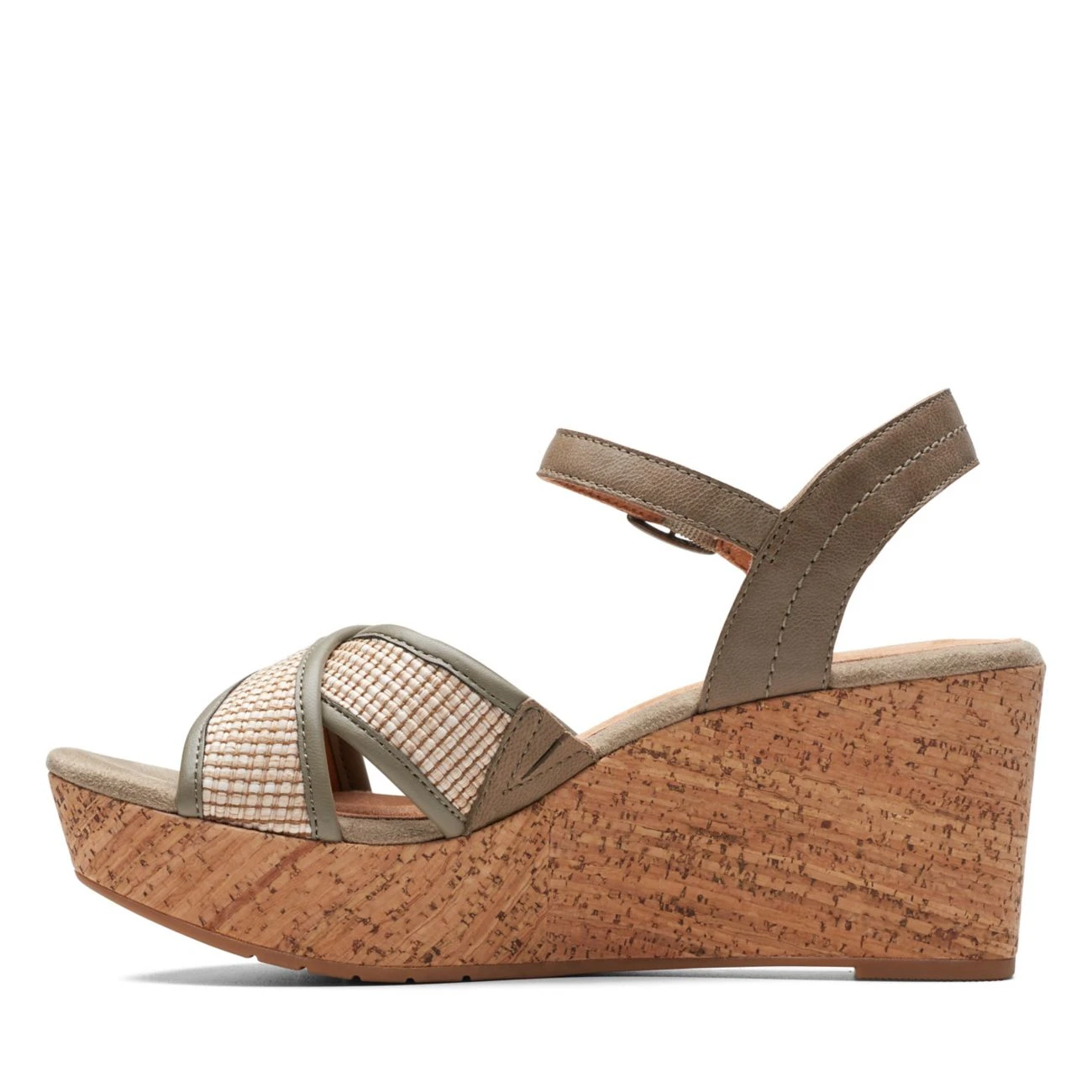 Clarks Elleri Plum Olive Leather 7 Clarks Elleri Plum Olive Leather - Image 5