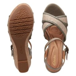 Clarks Elleri Plum Olive Leather 15 Clarks Elleri Plum Olive Leather -Clarks Shoes Store 26171441 W 7