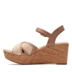 Clarks Elleri Plum Praline Leather -Clarks Shoes Store 26171442 W 5