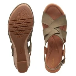 Clarks Elleri Rae Olive Nubuck 15 Clarks Elleri Rae Olive Nubuck -Clarks Shoes Store 26171446 W 7