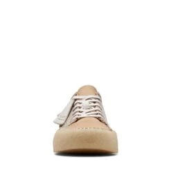 Clarks Caravan Low Tan Floral Txt -Clarks Shoes Store 26171479 W 3