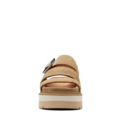 Clarks Orianna Over Dark Sand -Clarks Shoes Store 26171507 W 3