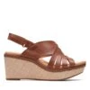 Clarks Elleri Grace Tan Leather