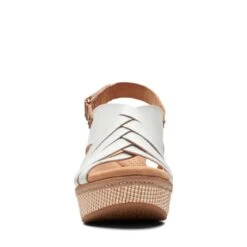 Clarks Elleri Grace White Leather 11 Clarks Elleri Grace White Leather -Clarks Shoes Store 26171534 W 3