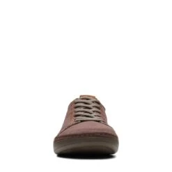Clarks Higley Lace Brown Canvas 11 Clarks Higley Lace Brown Canvas -Clarks Shoes Store 26171545 W 3