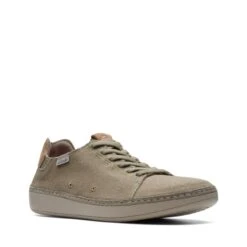 Clarks Higley Lace Olive Canvas 10 Clarks Higley Lace Olive Canvas -Clarks Shoes Store 26171546 W 2