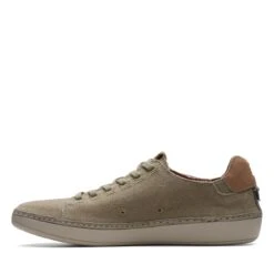 Clarks Higley Lace Olive Canvas 13 Clarks Higley Lace Olive Canvas -Clarks Shoes Store 26171546 W 5