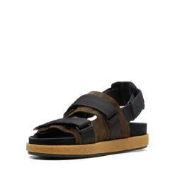 Clarks Overleigh Tor Olive Combination -Clarks Shoes Store 26171617 W 4