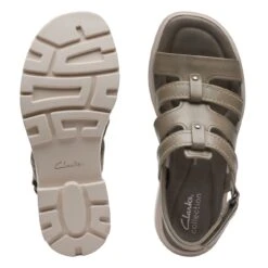 Clarks Coast Shine Olive Leather 15 Clarks Coast Shine Olive Leather -Clarks Shoes Store 26171726 W 7