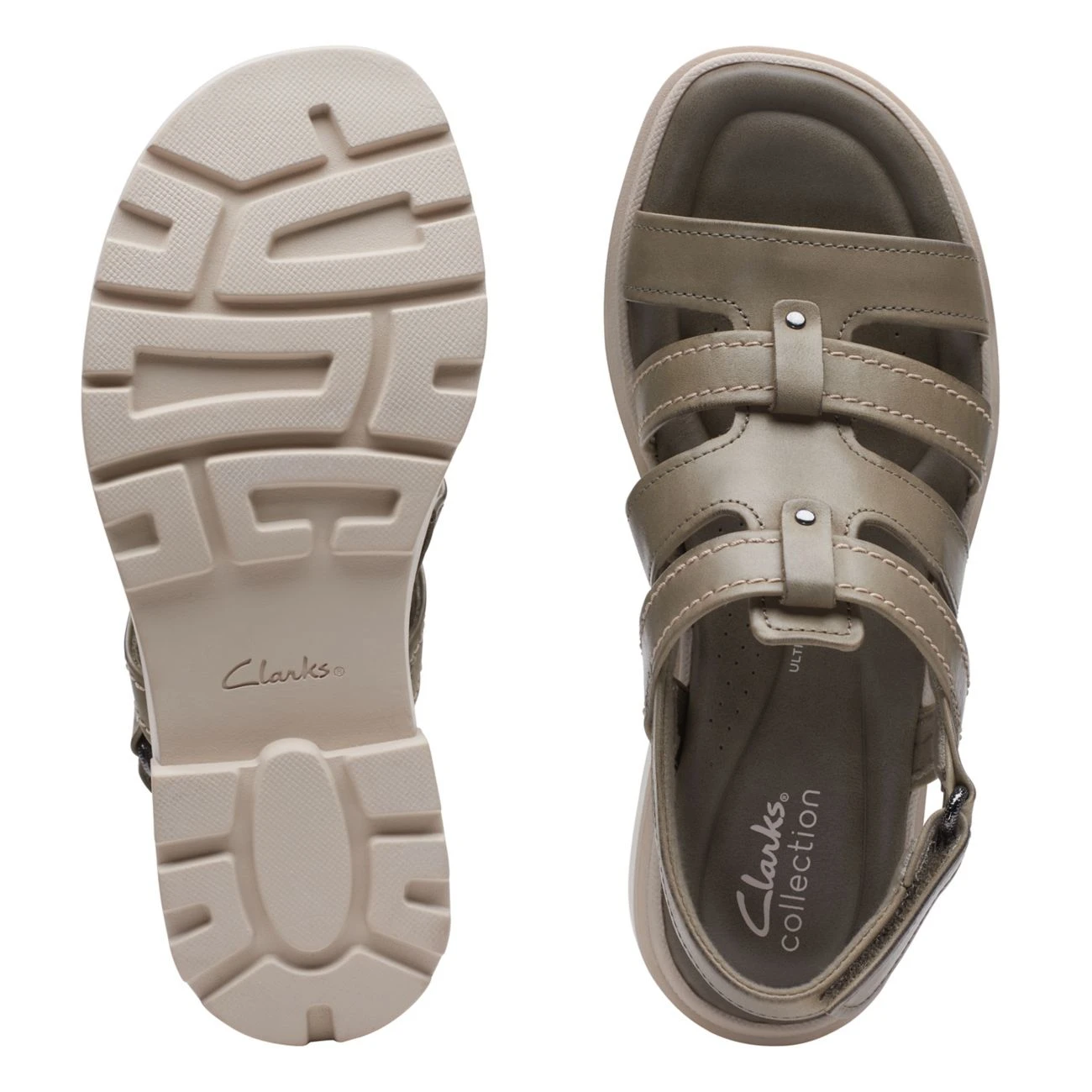 Clarks Coast Shine Olive Leather 9 Clarks Coast Shine Olive Leather - Image 7