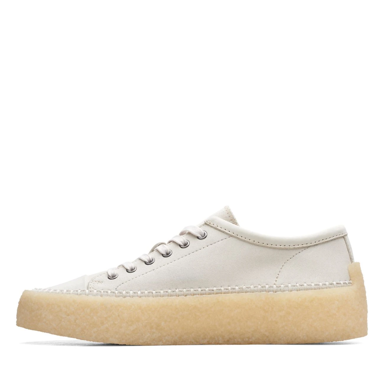 Clarks Caravan Low White Combi 7 Clarks Caravan Low White Combi - Image 5