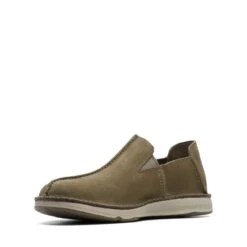 Clarks Gorsky Step Olive Suede -Clarks Shoes Store 26171757 W 4