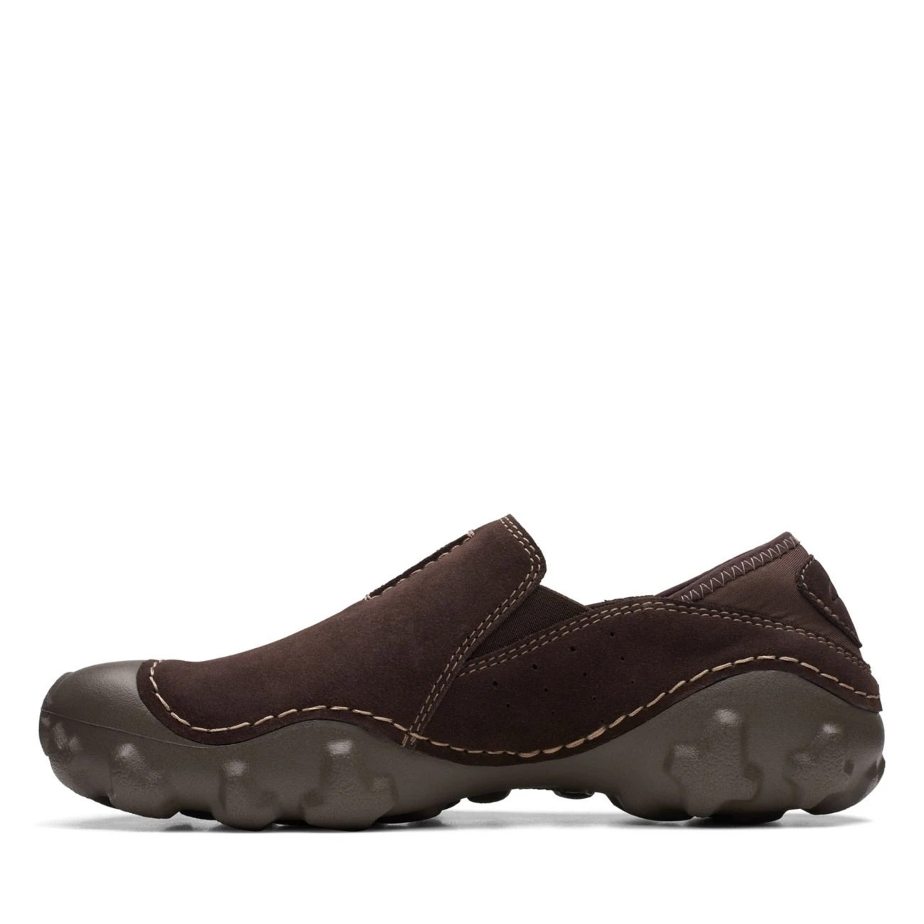 Clarks Mokolite Easy Dark Brown Suede 7 Clarks Mokolite Easy Dark Brown Suede - Image 5