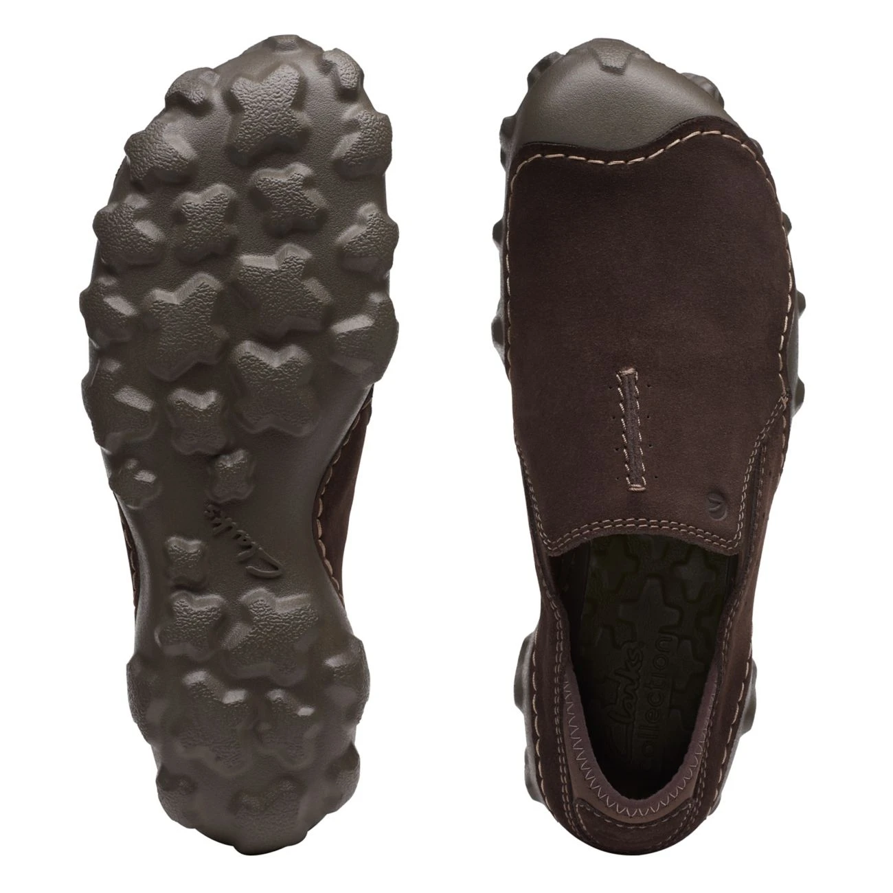 Clarks Mokolite Easy Dark Brown Suede 9 Clarks Mokolite Easy Dark Brown Suede - Image 7