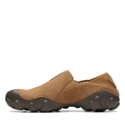 Clarks Mokolite Easy Dark Sand Suede -Clarks Shoes Store 26171783 W 5