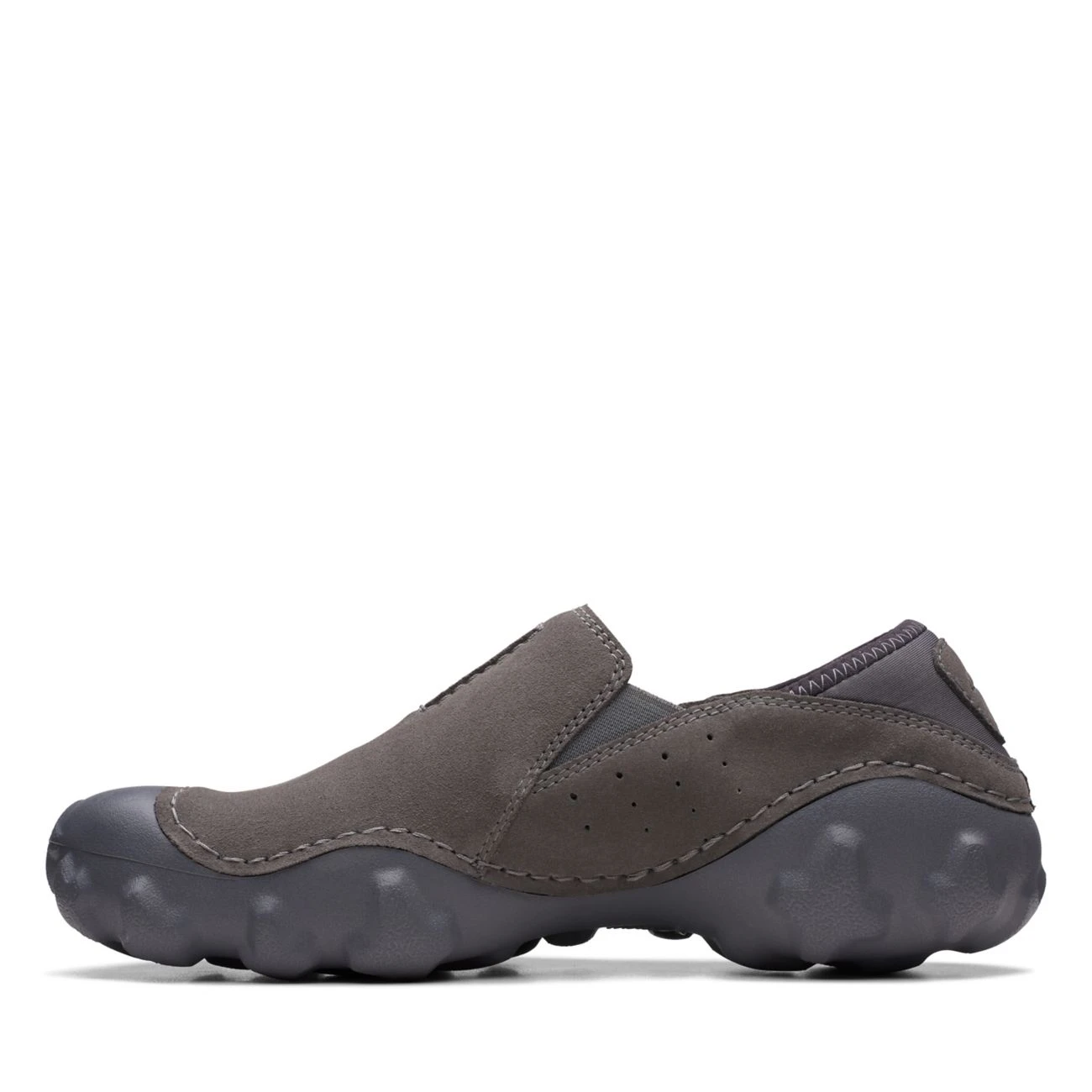 Clarks Mokolite Easy Grey Suede 7 Clarks Mokolite Easy Grey Suede - Image 5