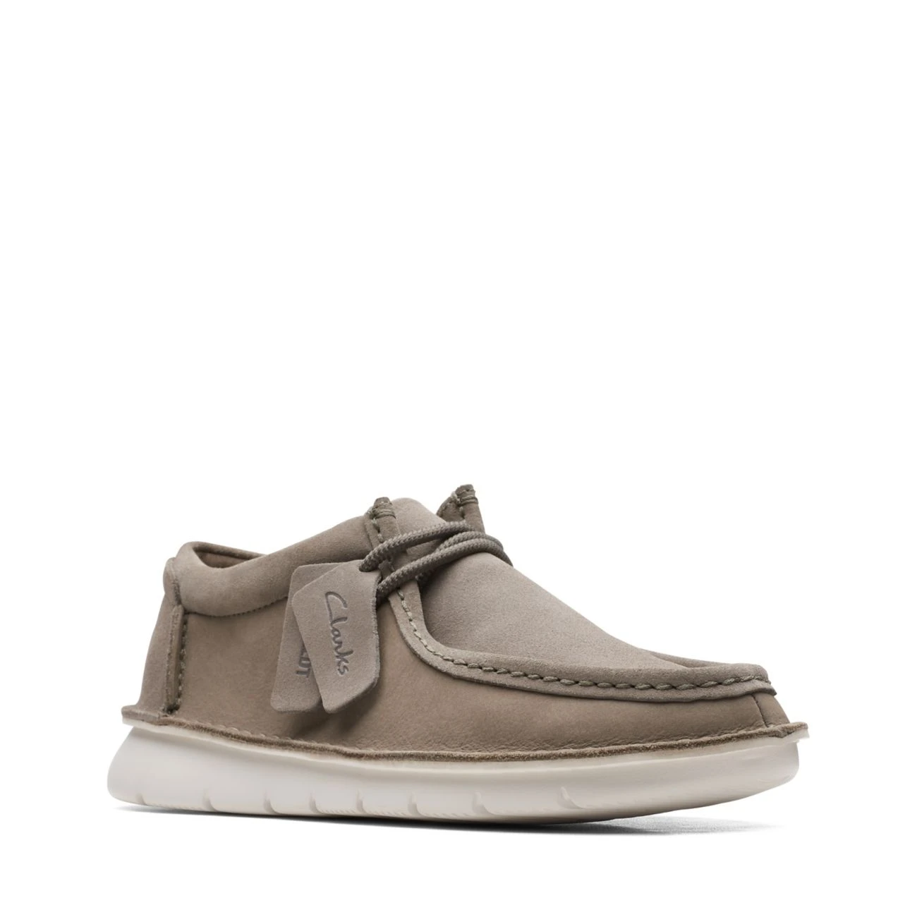 Clarks Colehill Easy Grey Nubuck 4 Clarks Colehill Easy Grey Nubuck - Image 2