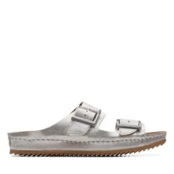 Clarks Brookleigh Sun Silver Leather