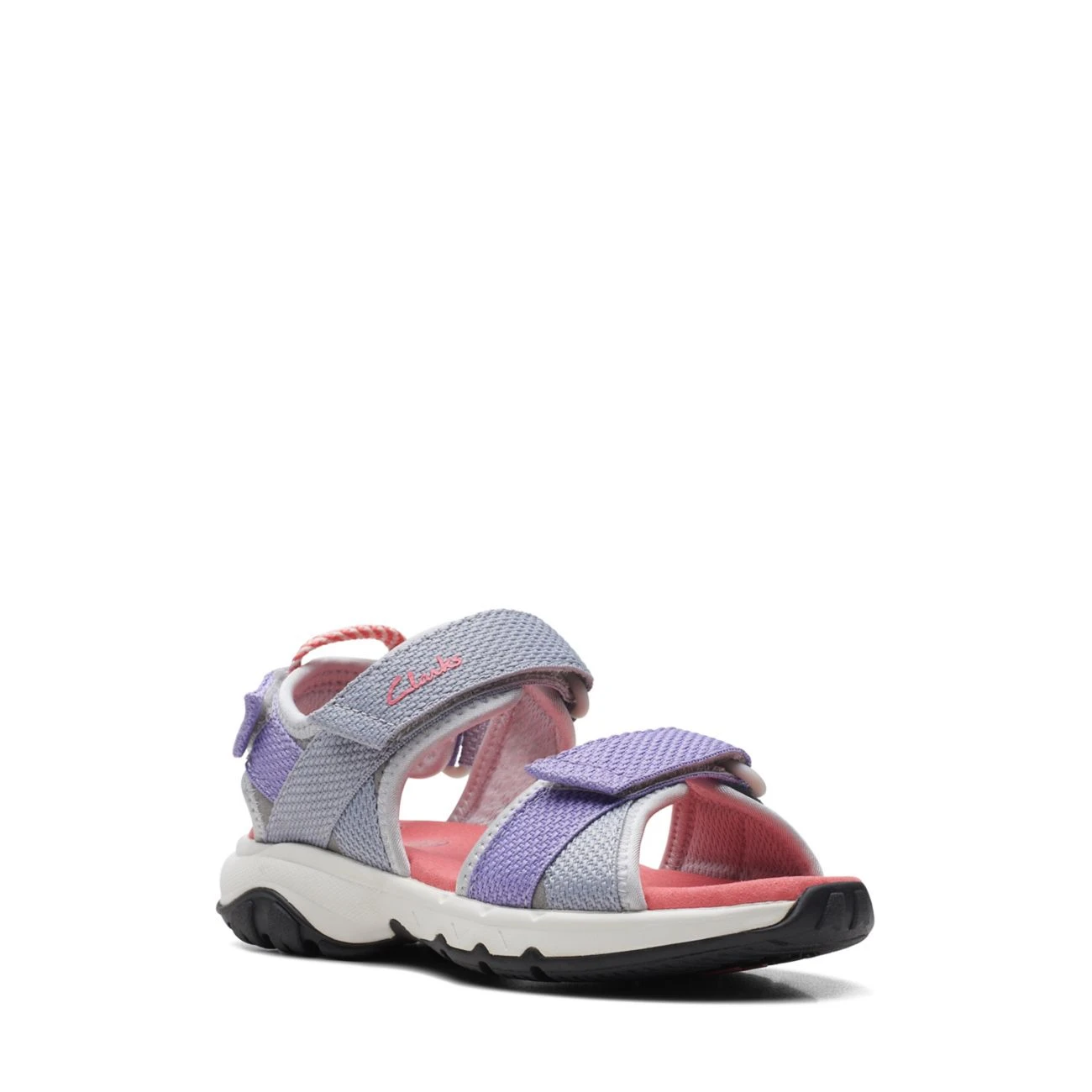 Clarks Expo Sea Kid Grey Combination 4 Clarks Expo Sea Kid Grey Combination - Image 2