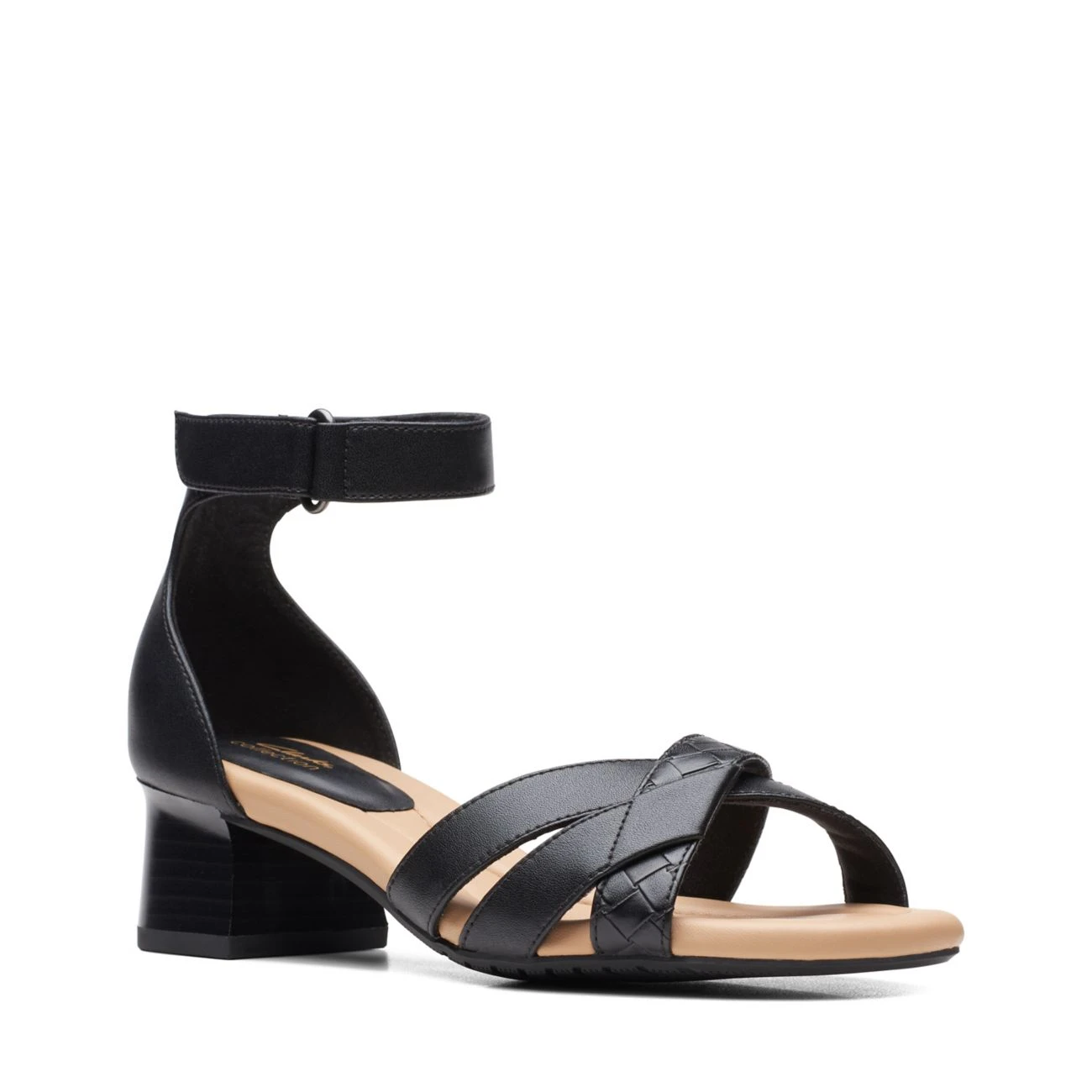 Clarks Desirae Lily Black/Tan 4 Clarks Desirae Lily Black/Tan - Image 2