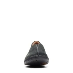 Clarks Un Loop Stride Black Nubuck -Clarks Shoes Store 26171927 W 3