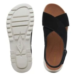 Clarks Dash Lite Wish Black Suede -Clarks Shoes Store 26171948 W 7