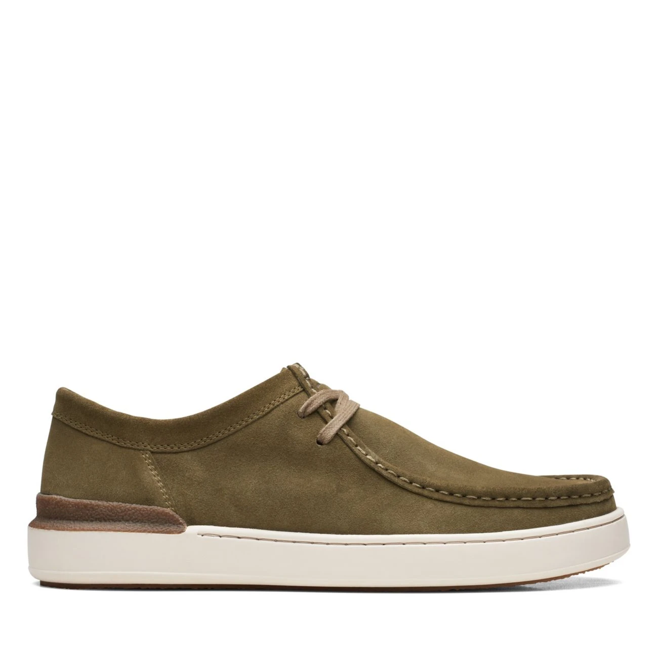 Clarks Court Lite Wally Dark Olive Suede 3 Clarks Court Lite Wally Dark Olive Suede
