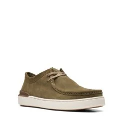 Clarks Court Lite Wally Dark Olive Suede 10 Clarks Court Lite Wally Dark Olive Suede -Clarks Shoes Store 26171983 W 2