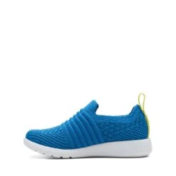 Clarks Ezera Walk T. Blue Textile -Clarks Shoes Store 26172029 W 5