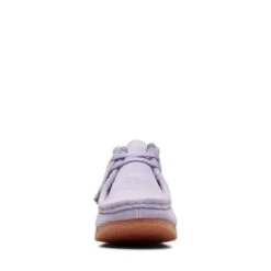 Clarks Wallabee Boot Older Lilac Suede -Clarks Shoes Store 26172036 W 3