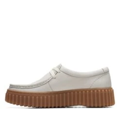 Clarks Torhill Bee Off White Leather -Clarks Shoes Store 26172085 W 5