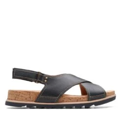 Clarks Yacht Cross Black Leather