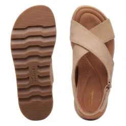 Clarks Yacht Cross Nougat -Clarks Shoes Store 26172153 W 7