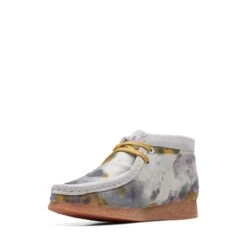 Clarks Wallabee Boot Older Tie Dye Textile -Clarks Shoes Store 26172313 W 4