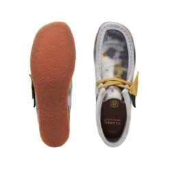 Clarks Wallabee Boot Older Tie Dye Textile -Clarks Shoes Store 26172313 W 7