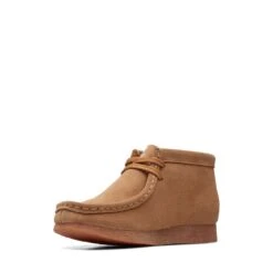 Clarks Wallabee Boot Older Wheat Suede -Clarks Shoes Store 26172317 W 4
