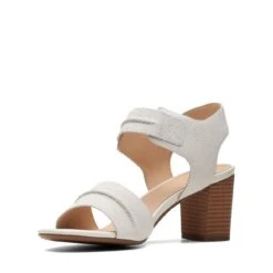 Clarks KarseaHi Seam Off White Combi -Clarks Shoes Store 26172361 W 4