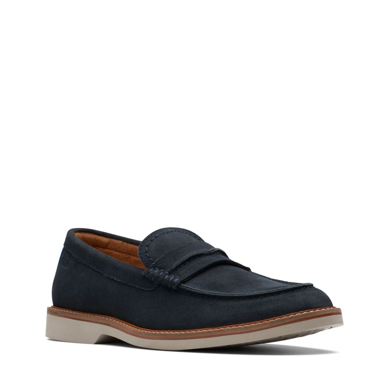 Clarks Atticus LT Slip Navy Suede 4 Clarks Atticus LT Slip Navy Suede - Image 2