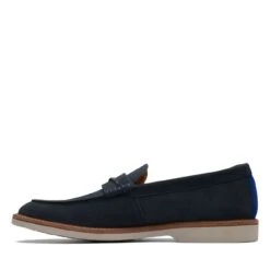 Clarks Atticus LT Slip Navy Suede 13 Clarks Atticus LT Slip Navy Suede -Clarks Shoes Store 26172441 W 5