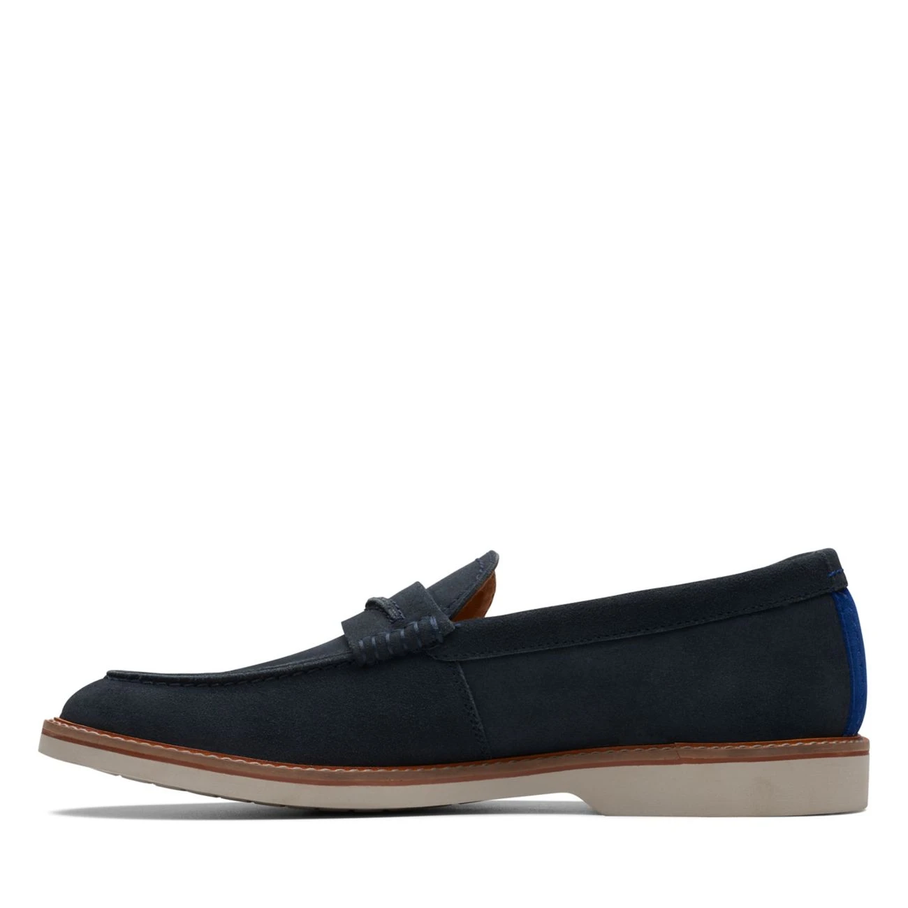 Clarks Atticus LT Slip Navy Suede 7 Clarks Atticus LT Slip Navy Suede - Image 5
