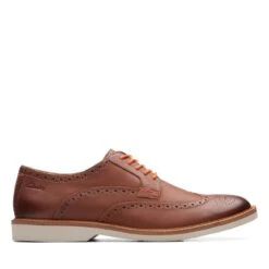 Clarks Atticus LT Limit Dark Tan Leather