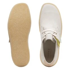 Clarks Ashcott Cup Off White Suede 15 Clarks Ashcott Cup Off White Suede -Clarks Shoes Store 26172515 W 7