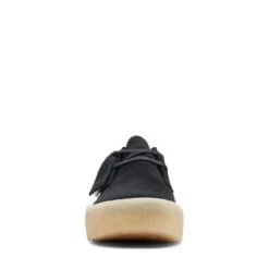 Clarks Ashcott Cup Black Suede -Clarks Shoes Store 26172526 W 3