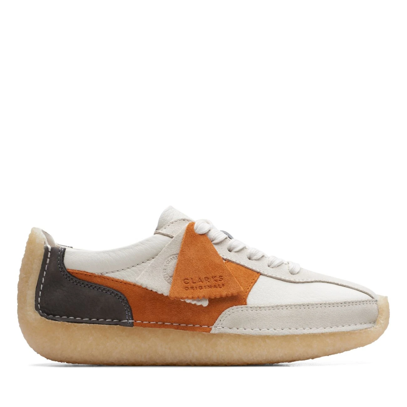 Clarks Natalie Run White/Orange 3 Clarks Natalie Run White/Orange