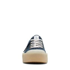 Clarks Tor Hoop Navy Suede -Clarks Shoes Store 26172599 W 3