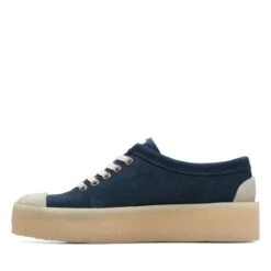 Clarks Tor Hoop Navy Suede -Clarks Shoes Store 26172599 W 5