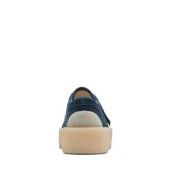 Clarks Tor Hoop Navy Suede -Clarks Shoes Store 26172599 W 6