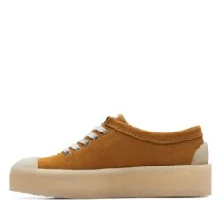 Clarks Tor Hoop Tan Suede -Clarks Shoes Store 26172601 W 5
