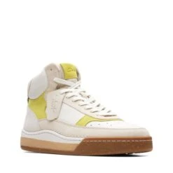 Clarks Craft Court Top White Multi -Clarks Shoes Store 26172677 W 2